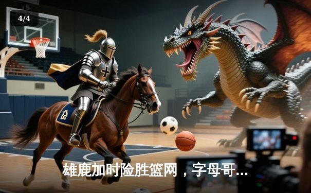 雄鹿加时险胜篮网，字母哥44分14篮板率队豪取六连胜 - 4